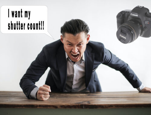 Can’t Get Your Canon Camera Shutter Count?
